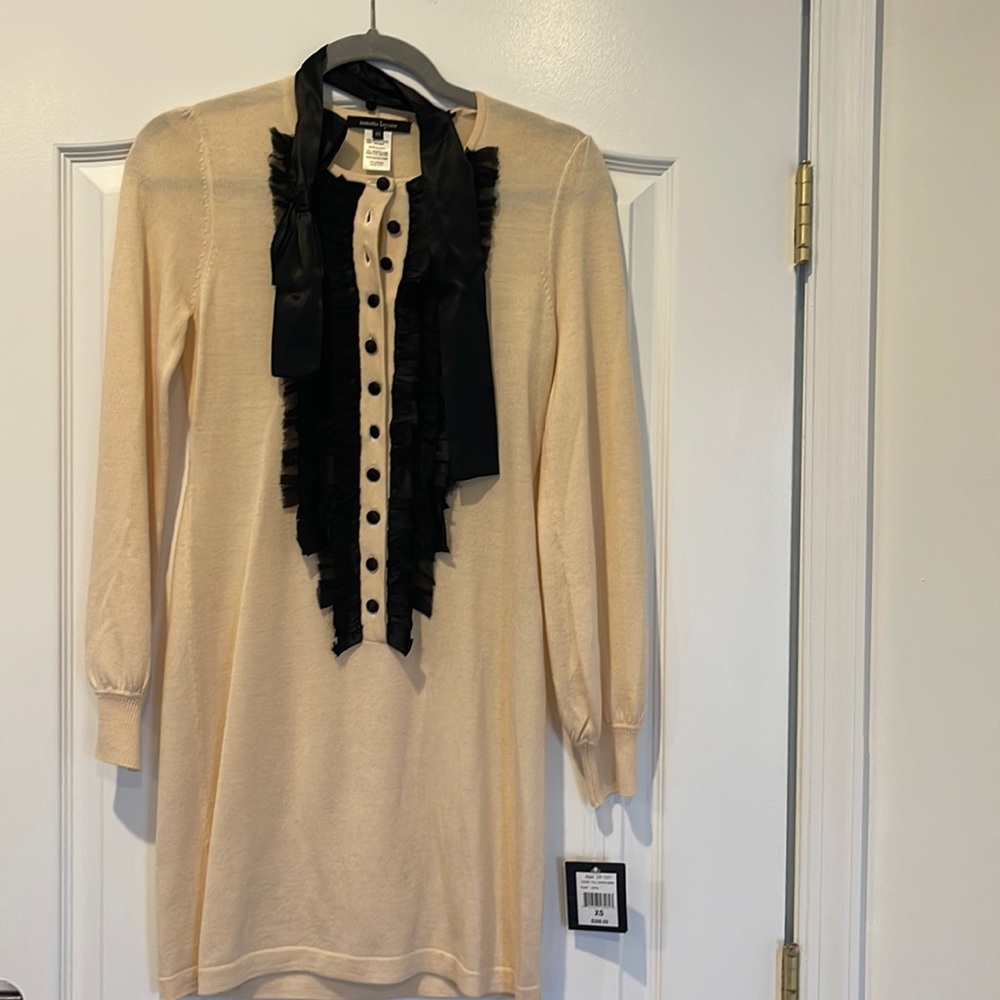 Nanette lepore tuxedo cocktail dress